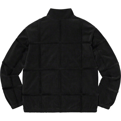 Grid Taping Velour Jacket - spring/summer 2020 - Supreme
