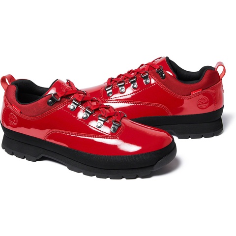 Supreme Supreme®/Timberland® Patent Leather Euro Hiker Low - Red