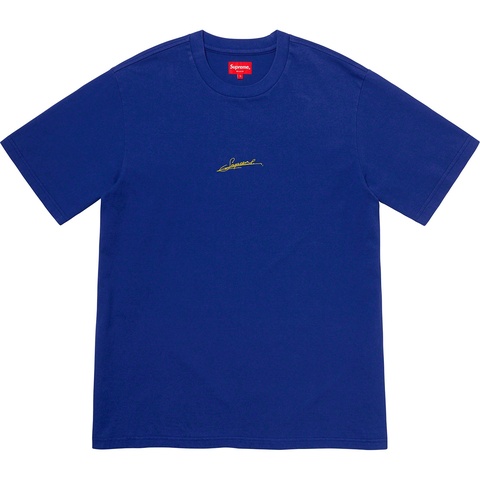 Supreme Signature S/S Top - Royal