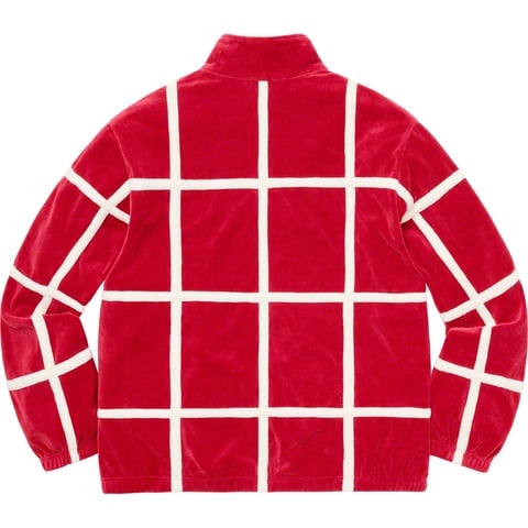 Grid Taping Velour Jacket - spring/summer 2020 - Supreme