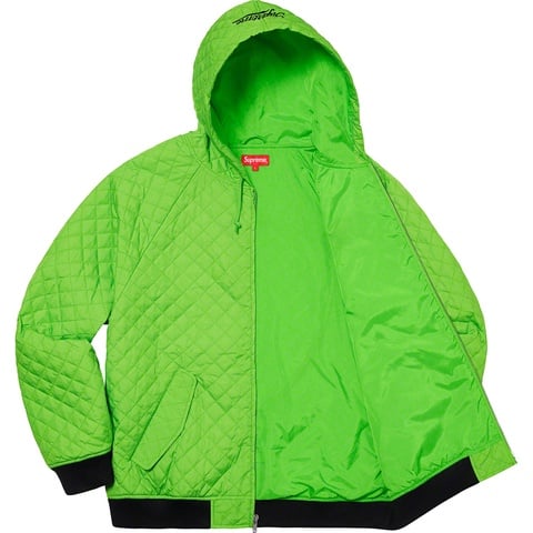 Supreme Supreme®/Automobili Lamborghini Hooded Work Jacket - Lime
