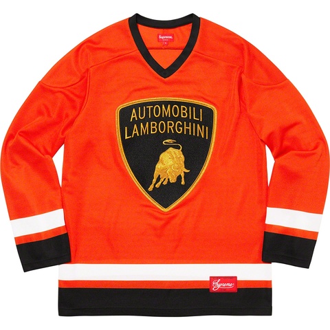 Supreme Supreme®/Automobili Lamborghini Hockey Jersey - Orange