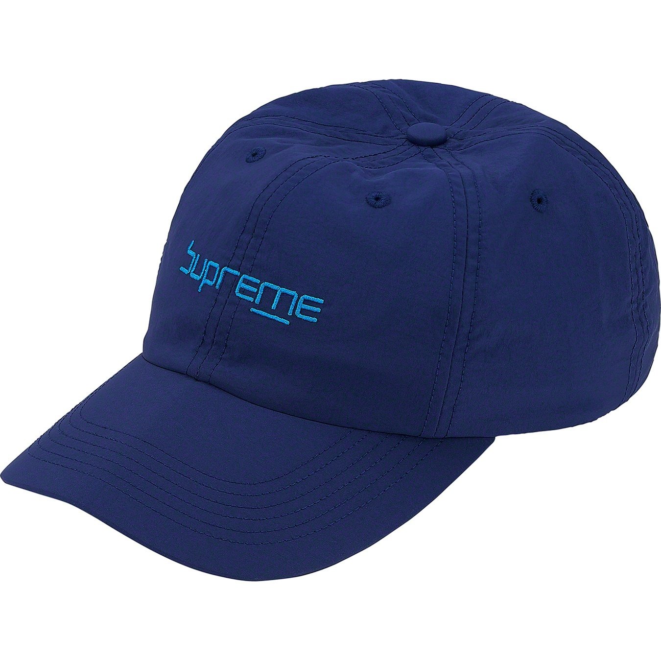 Supreme Digital Logo 6-Panel (SS20) - Royal - $48