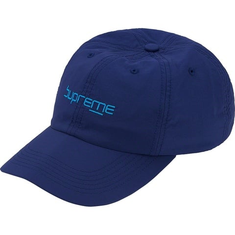 Supreme Digital Logo 6-Panel - Royal