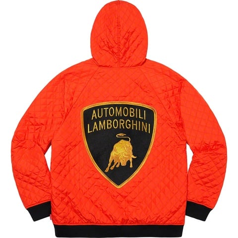 Supreme Supreme®/Automobili Lamborghini Hooded Work Jacket - Orange