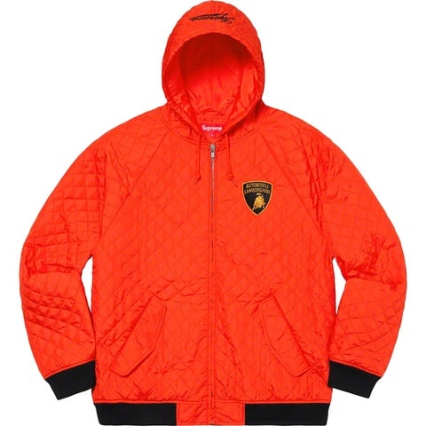 Supreme Supreme®/Automobili Lamborghini Hooded Work Jacket - Orange
