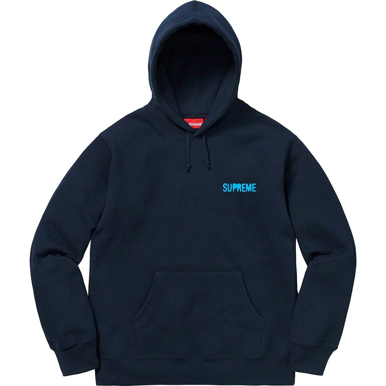 Supreme Restless Youth Hooded Sweatshirt (SS20) - Navy - $158