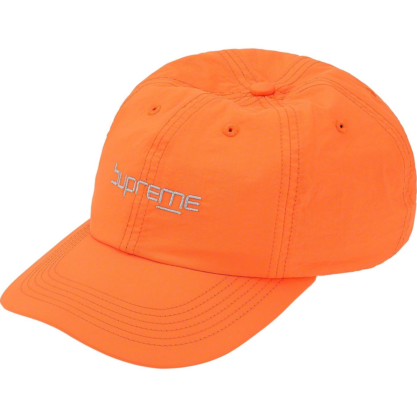 Supreme Digital Logo 6-Panel (SS20) - Orange - $48