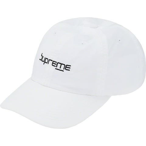 Supreme Digital Logo 6-Panel - White