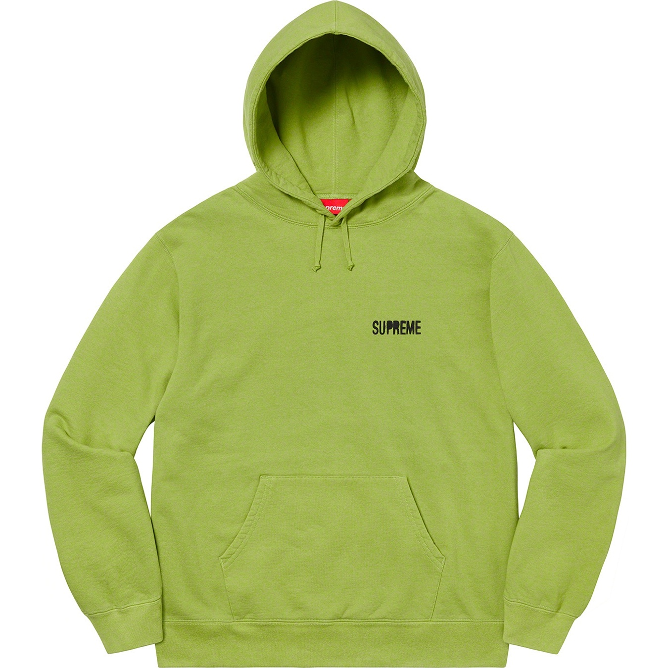 Supreme Restless Youth Hooded Sweatshirt (SS20) - Lime - $158