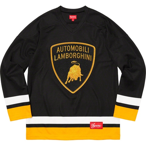 Supreme Supreme®/Automobili Lamborghini Hockey Jersey - Black