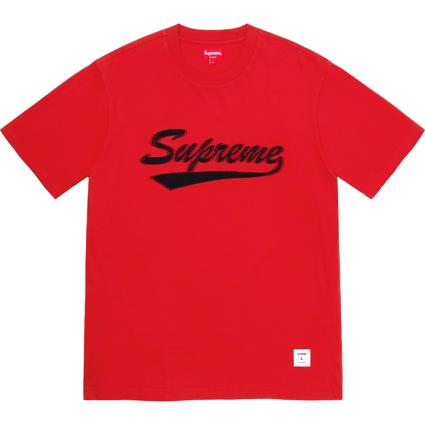 Supreme Intarsia Script S S Top (SS20) - Red - $68