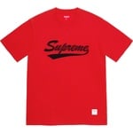 Supreme Intarsia Script S S Top (SS20) - Red