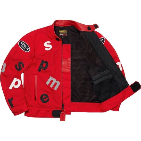 Supreme®/Vanson Leathers® Letters Cordura® Jacket - Supreme Supreme®/Vanson Leathers® Letters Cordura® Jacket - Supreme
