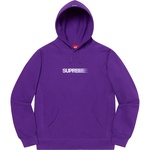 Supreme Motion Logo Hooded Sweatshirt (SS20) - Purple