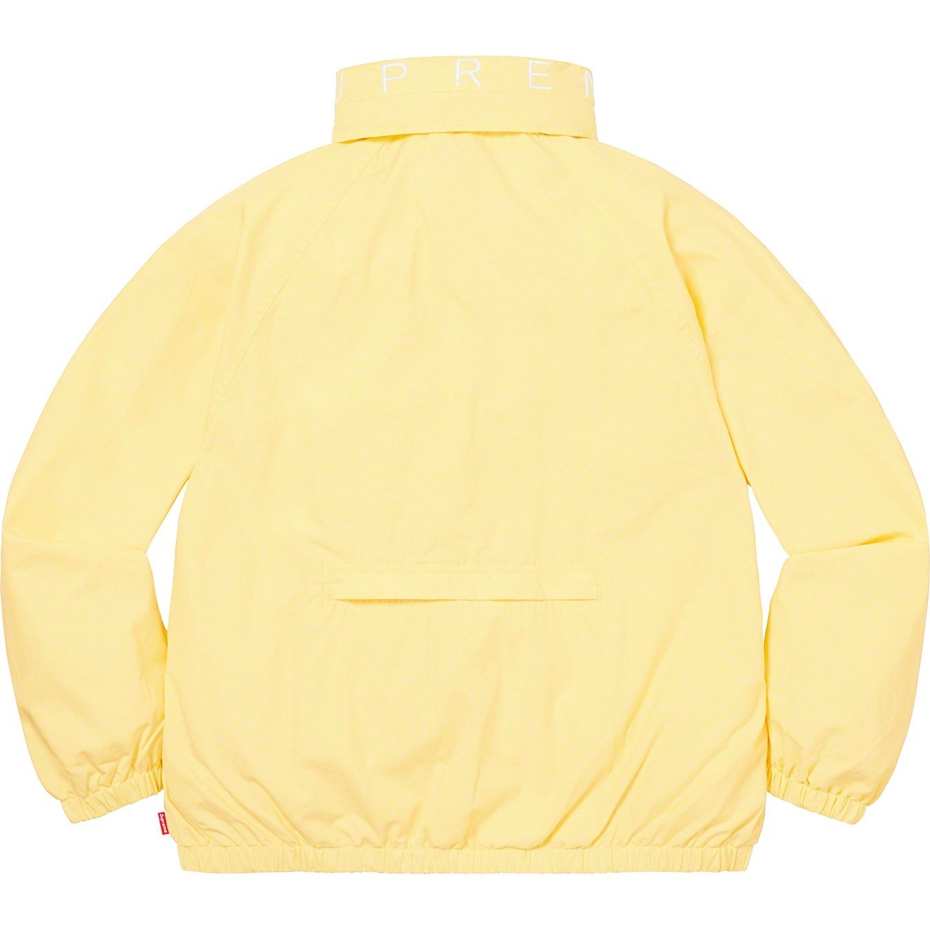 Supreme Raglan Court Jacket (SS20) - Pale Yellow - $198