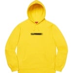Supreme Motion Logo Hooded Sweatshirt (SS20) - Lemon