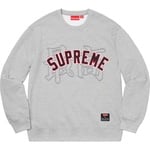 Supreme Kanji Logo Crewneck (SS20) - Heather Grey