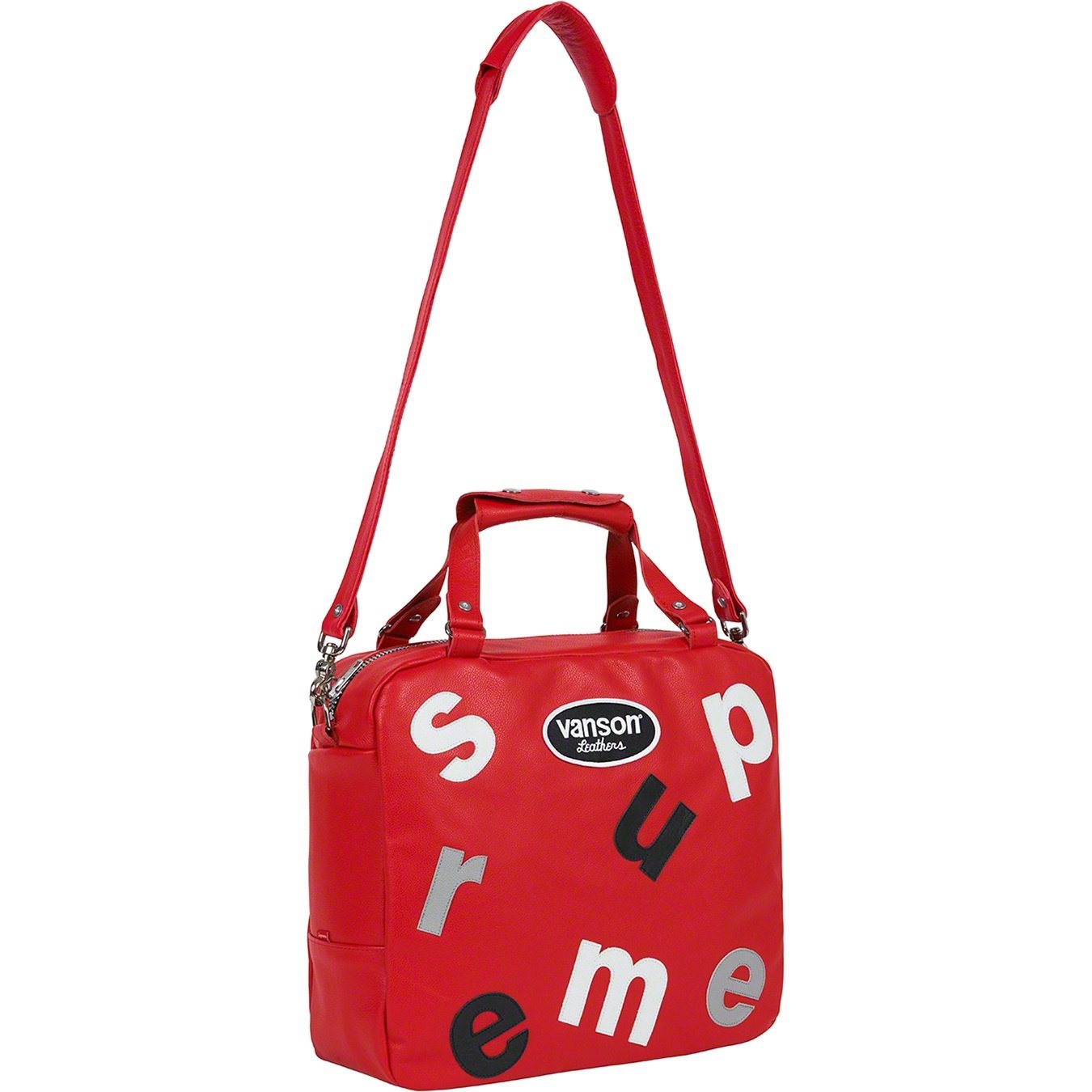 Supreme Supreme Vanson Leathers Letters Bag (SS20) - Red - $328