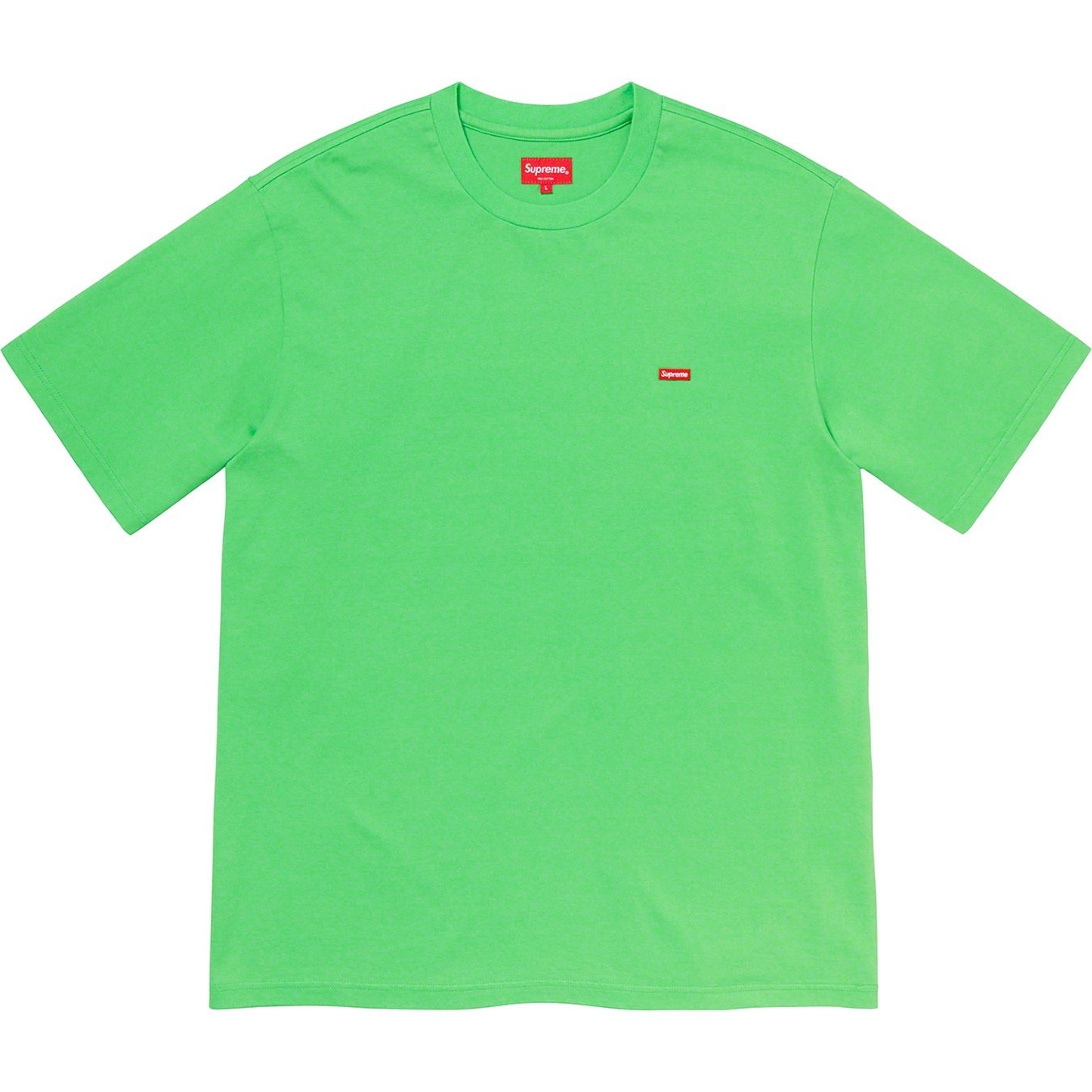 Supreme Small Box Tee 1 (SS20) - Bright Green - $58