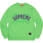 Supreme Kanji Logo Crewneck (SS20) - Bright Green