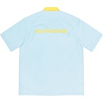Supreme Bowling Zip S S Shirt (SS20) - Light Blue