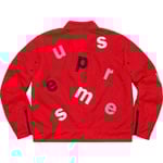 Supreme Supreme Vanson Leathers Letters Cordura Jacket (SS20) - Red