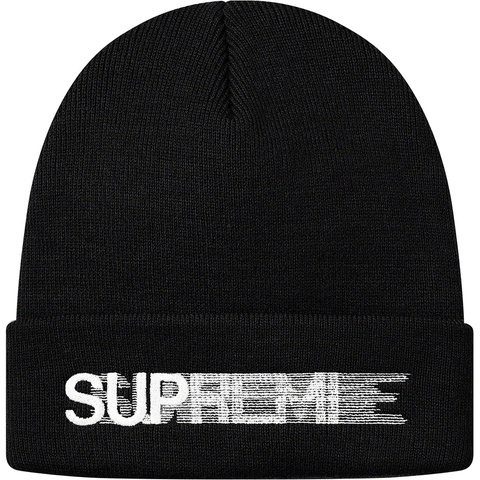 Supreme Motion Logo Beanie - Black