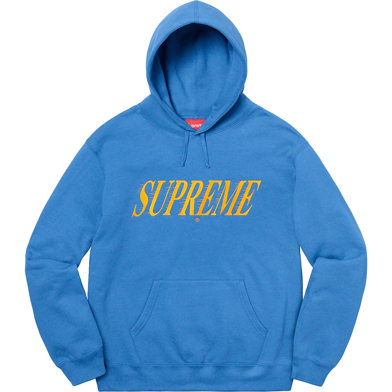Supreme Crossover Hooded Sweatshirt (SS20) - Pale Royal - $158