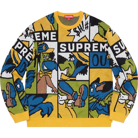 Supreme Cartoon Sweater - Multicolor