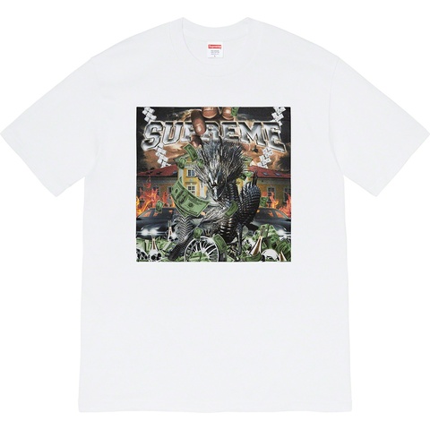 Supreme Dragon Tee - White