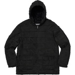 Supreme Faux Suede Patchwork Hooded Jacket (SS20) - Black