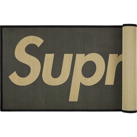 アクセサリー supreme woven straw mat black Woven Straw Mat - spring/summer 2020 - Supreme