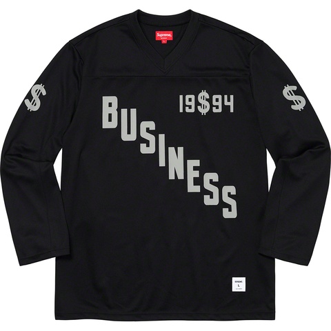 Supreme Business Hockey Jersey - Black