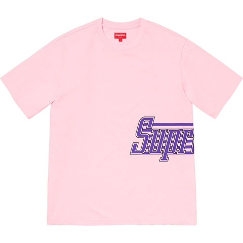 Supreme Side Logo S/S Top - Pink