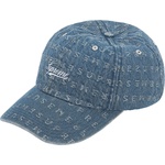 Supreme Jacquard Logos Denim 6-Panel (SS20) - $48