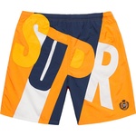 Supreme Big Letter Water Short (SS20) - Dark Orange