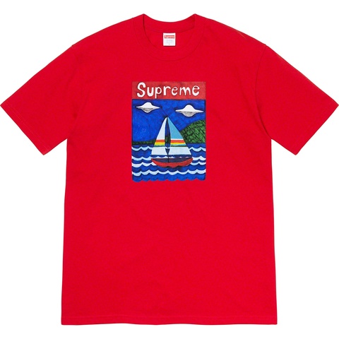 Supreme Sailboat Tee - Red