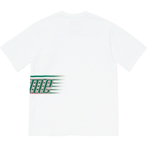 Supreme Side Logo S/S Top - White