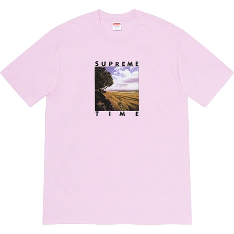 Supreme Supreme Time Tee - Light Purple