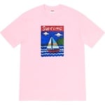Supreme Sailboat Tee (SS20) - Light Pink