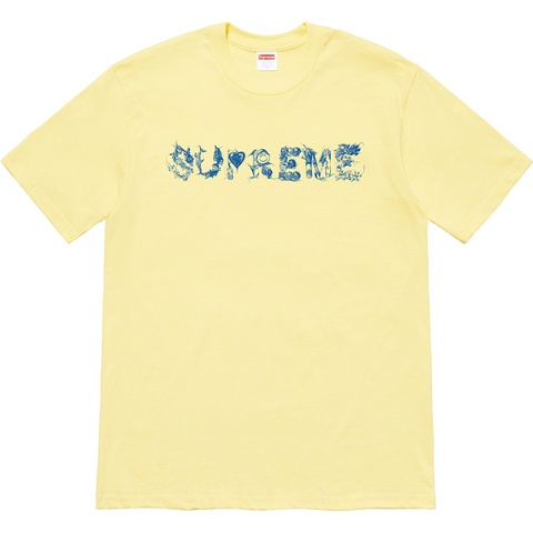 Supreme Morph Tee - Pale Yellow