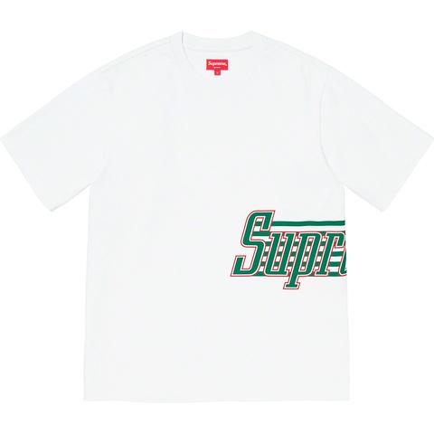 Supreme Side Logo S/S Top - White