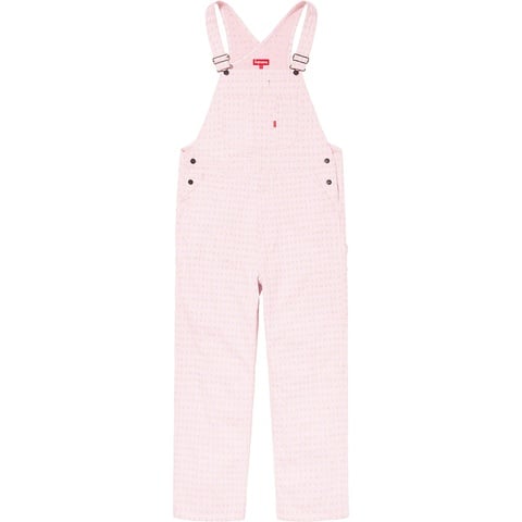 Jacquard Logos Denim Overalls - spring/summer 2020 - Supreme