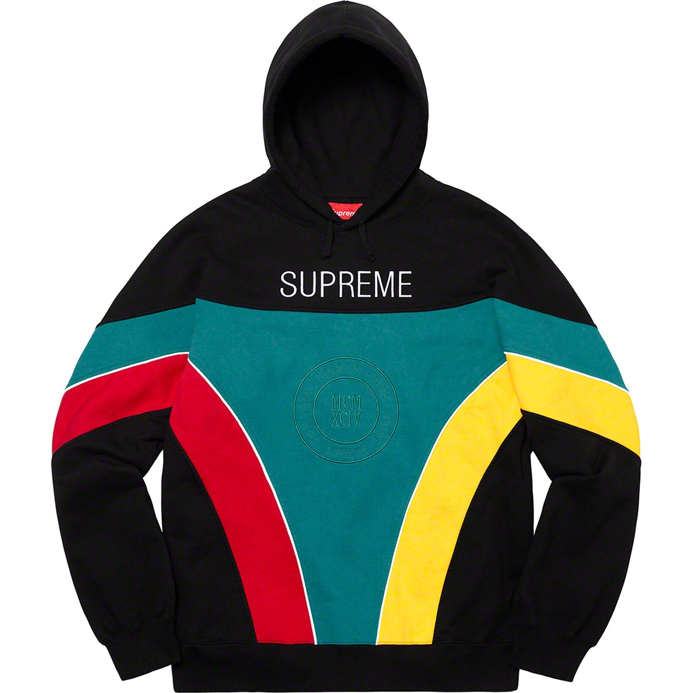 Supreme Milan Hooded Sweatshirt (SS20) - Black - $158