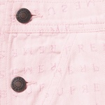 Supreme Jacquard Logos Denim Overalls (SS20) - Pink