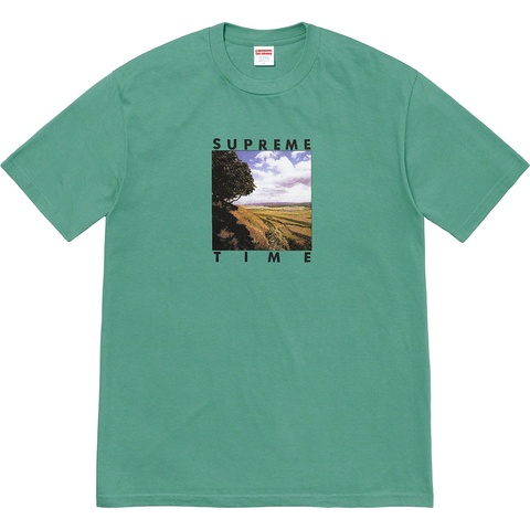 Supreme Supreme Time Tee - Dusty Teal