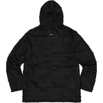 Supreme Faux Suede Patchwork Hooded Jacket (SS20) - Black