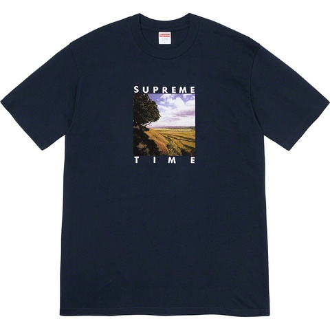 Supreme Supreme Time Tee - Navy