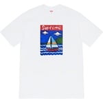 Supreme Sailboat Tee (SS20) - White